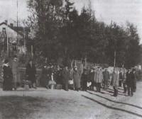 Раяйоки, начало ноября 1918 г., первые беженцы из Советской России в Финляндию.jpg